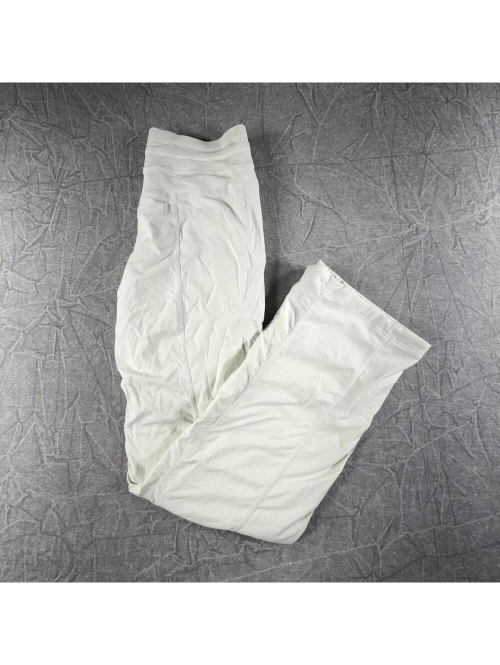 Lululemon Pants Women's 6 White Dance Studio MR Lined